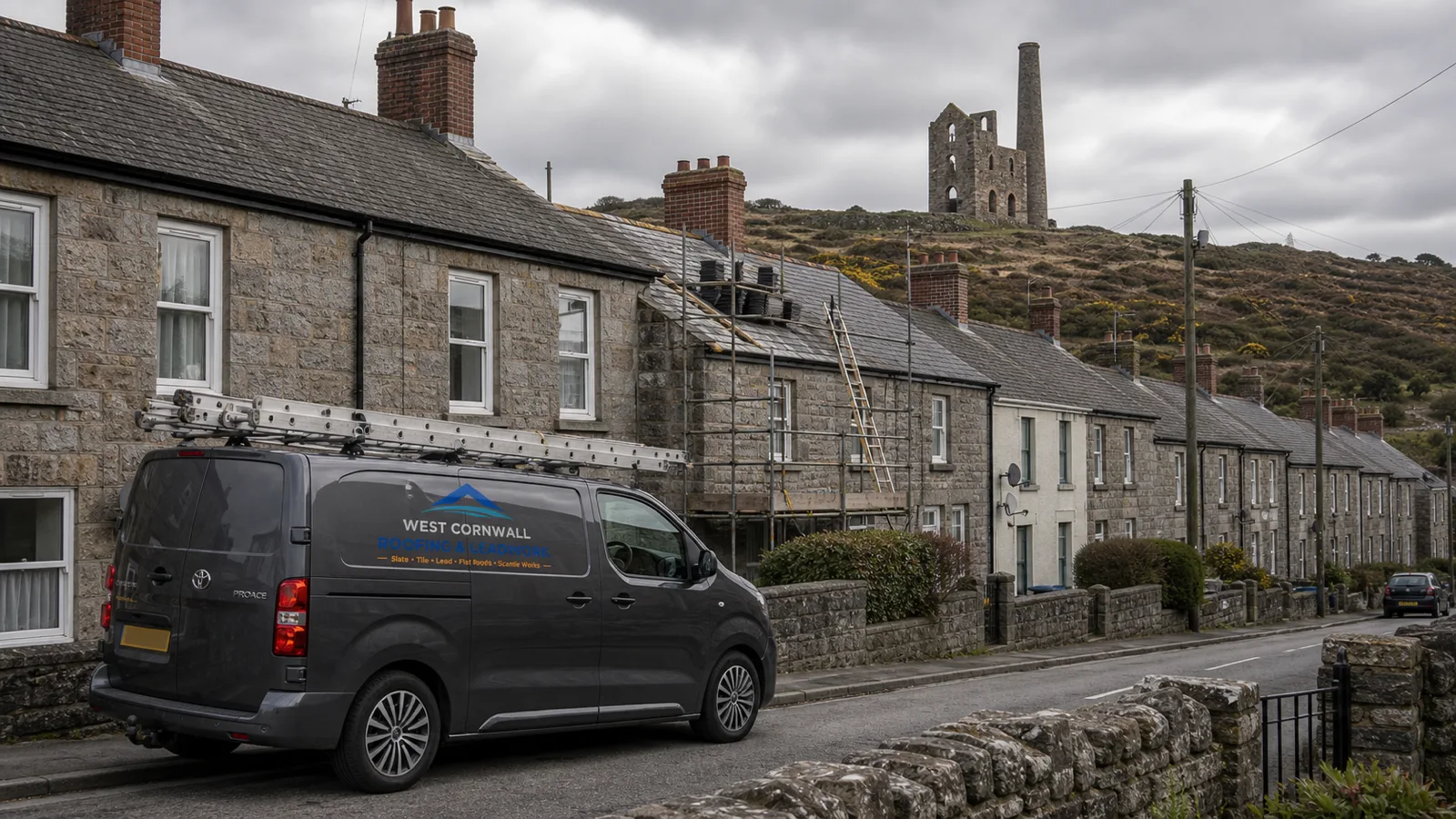 Roofers working in Camborne & Redruth, West Cornwall
