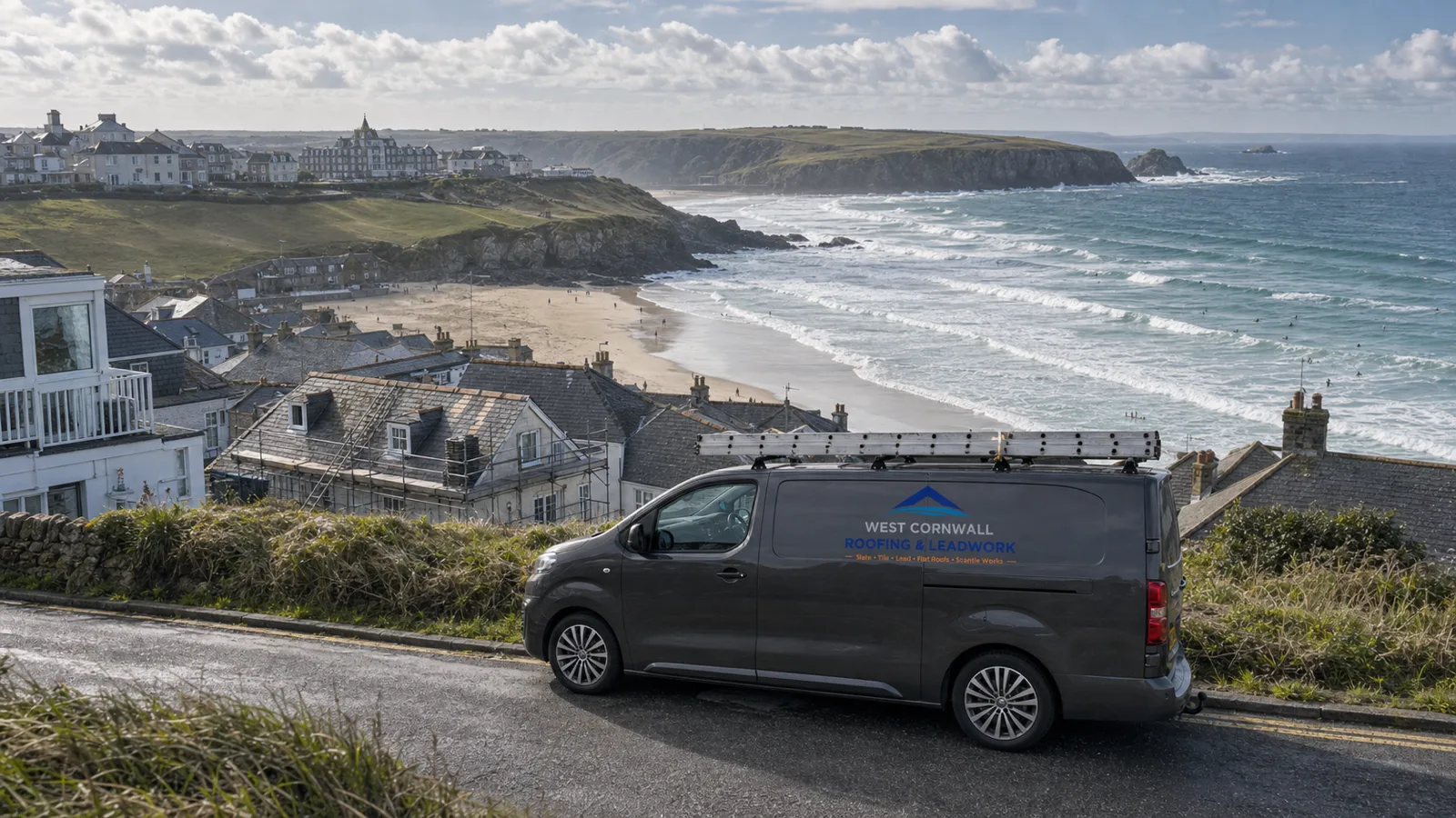 Roofers working in Newquay, West Cornwall