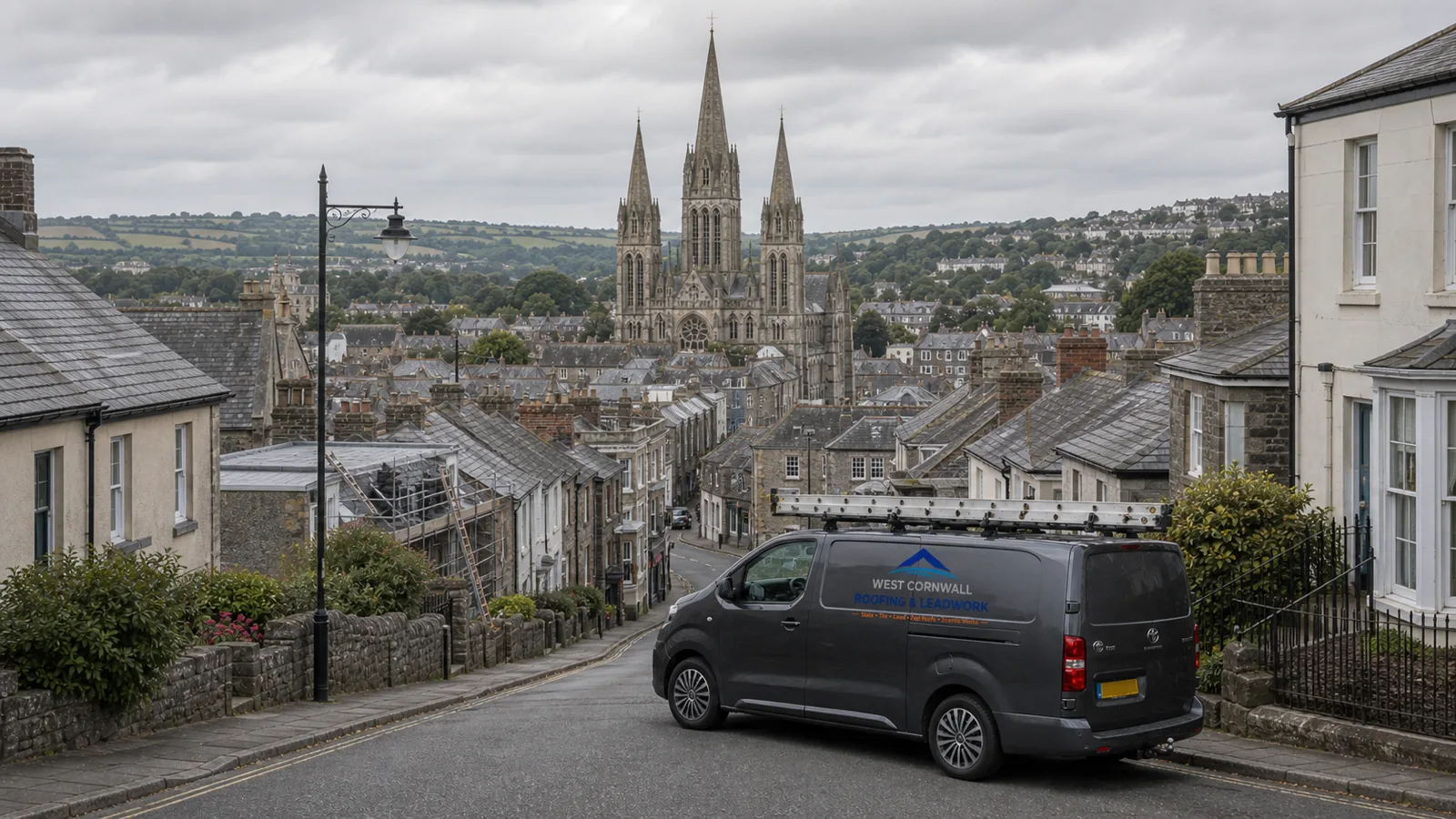 Roofers working in Truro, West Cornwall