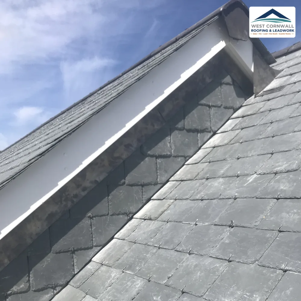 New white fascia, soffit and verge