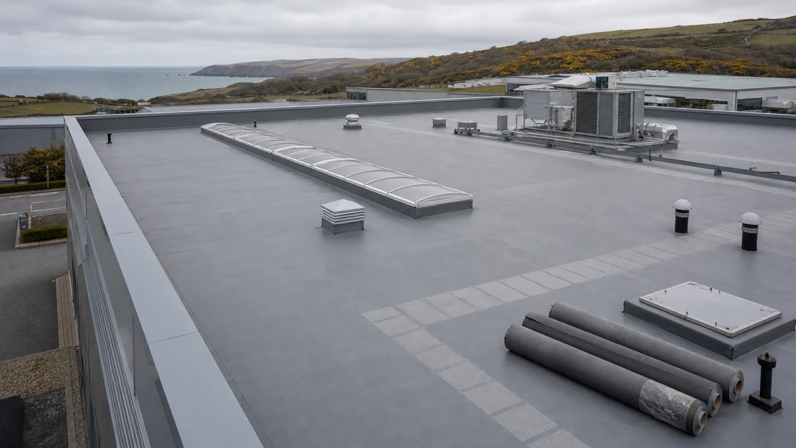 Commercial Roofing in West Cornwall