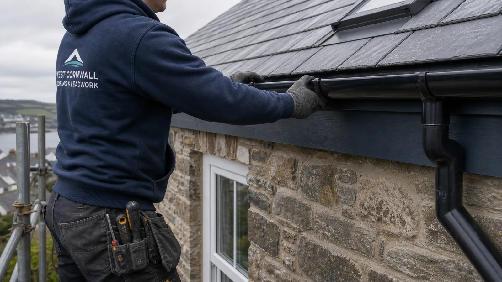 Guttering, Fascias & Soffits by West Cornwall Roofing & Leadwork, West Cornwall