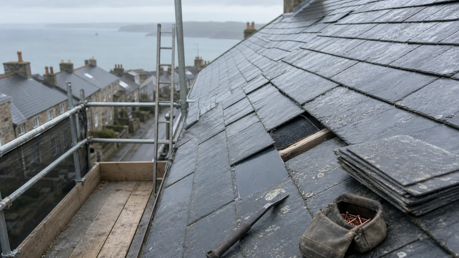 Roof Repairs in West Cornwall