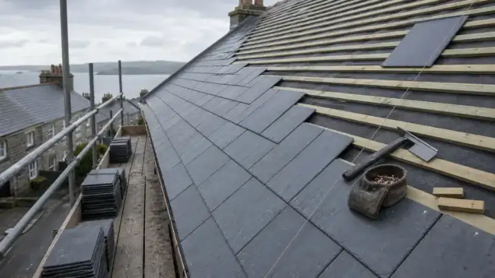 Slate & Tile Roofing in West Cornwall