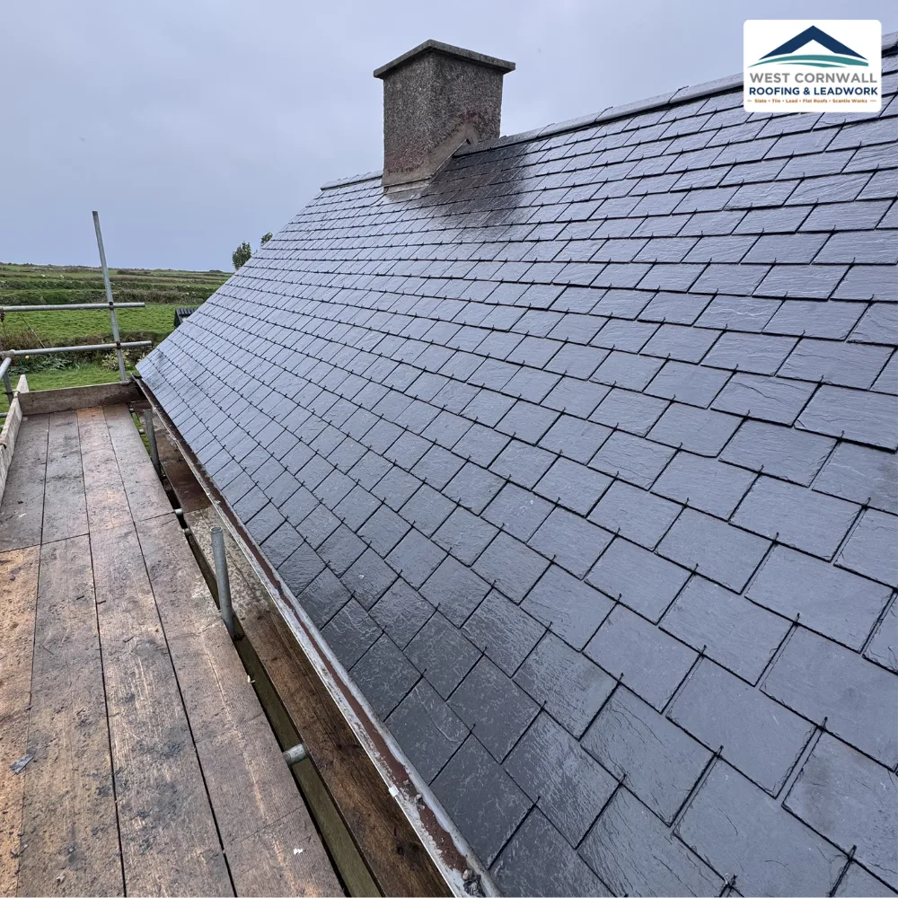 Full Re-Slate of a Moorland Cottage